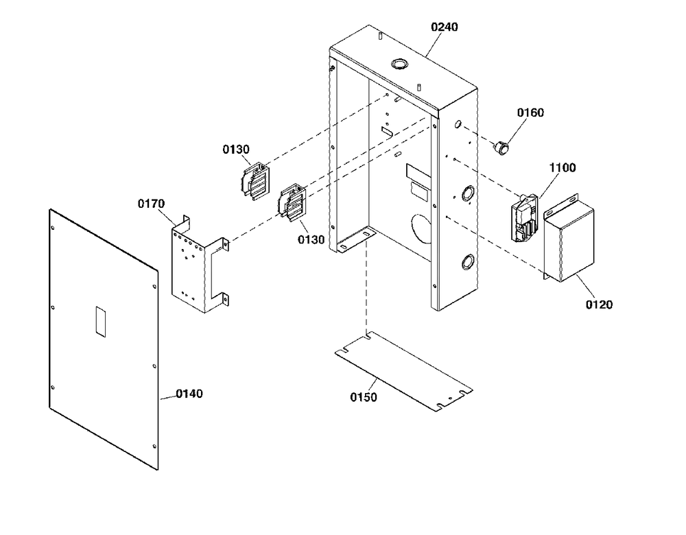 Control Box Group Diagram and Parts List for 076137-02  Briggs and Stratton Generator